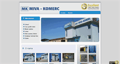 Desktop Screenshot of mivakomerc.co.rs